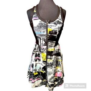 Marilyn Monroe printed sleeveless mini dress size small